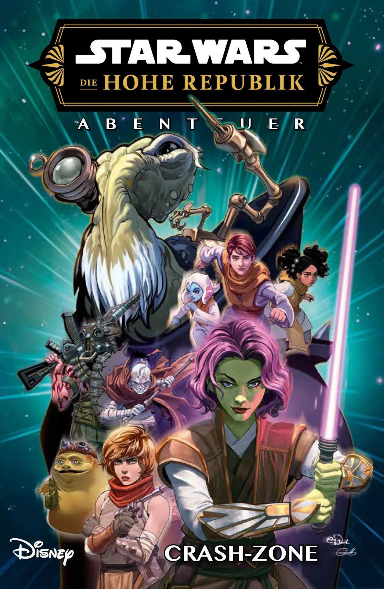 Cover: 9783741643262 | Star Wars Comics: Die Hohe Republik - Abenteuer | Bd. 13: Crash-Zone