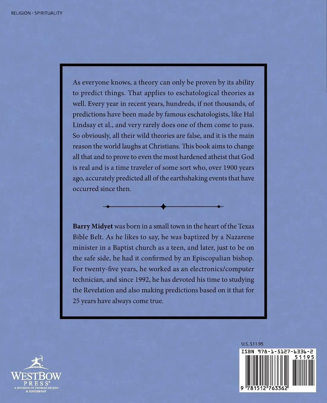 Rückseite: 9781512763362 | The Revelation | A Historicist View | Barry Midyet | Taschenbuch