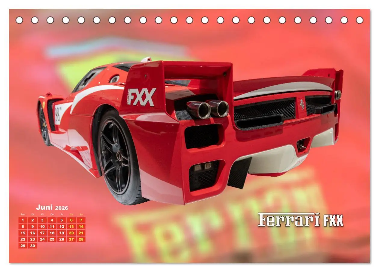 Bild: 9783457503362 | Ferrari - Synonym für Motorsport (Tischkalender 2026 DIN A5 quer),...