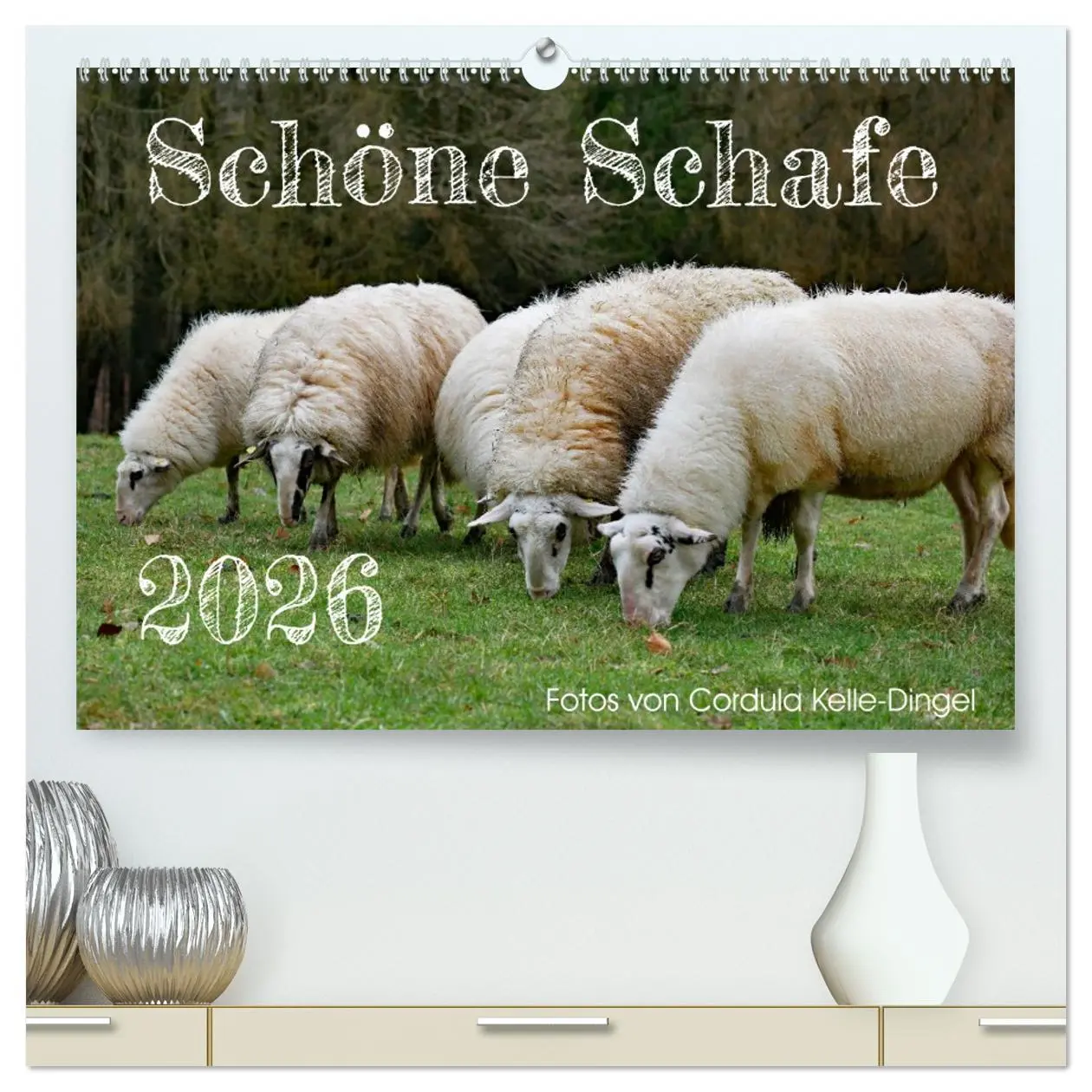 Cover: 9783457673362 | Schöne Schafe (hochwertiger Premium Wandkalender 2026 DIN A2 quer),...