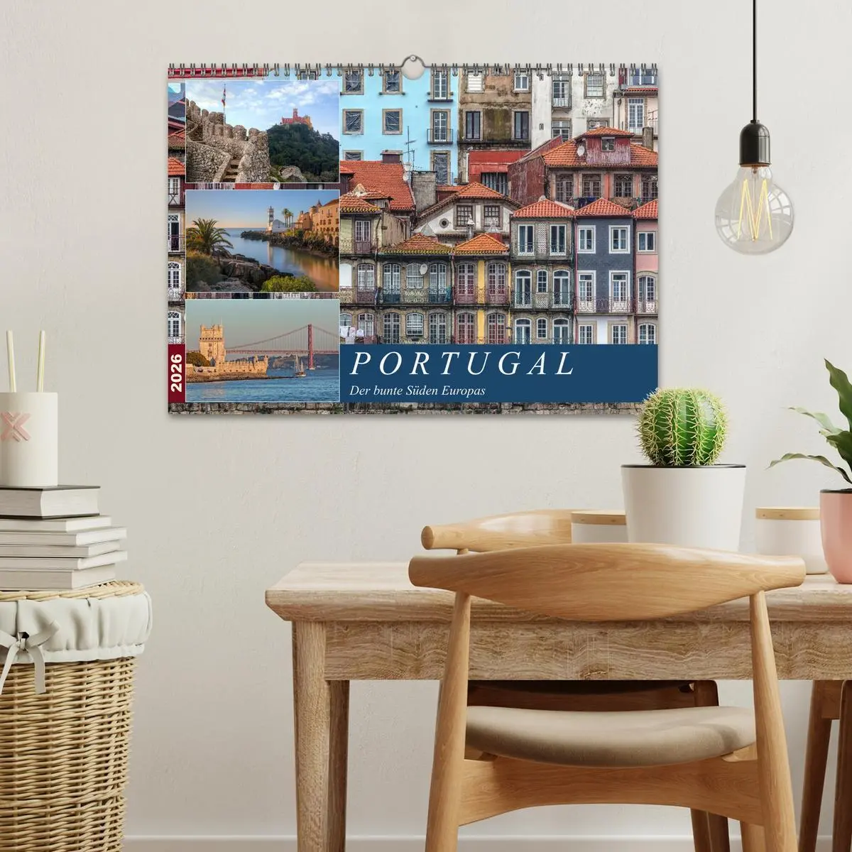 Bild: 9783457743362 | Portugal, der bunte Süden Europas (Wandkalender 2026 DIN A3 quer),...