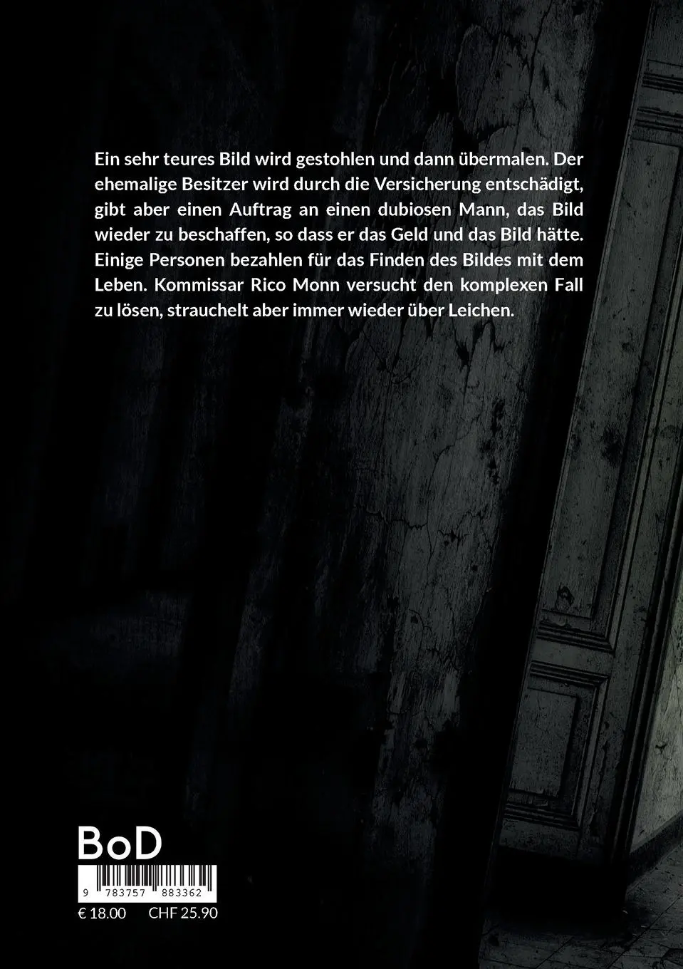 Rückseite: 9783757883362 | Der tote Beamte | Hady Zürcher | Taschenbuch | Paperback | 168 S.
