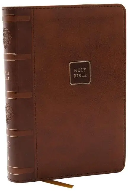Cover: 9781400333462 | KJV Holy Bible: Compact with 43,000 Cross References, Brown...