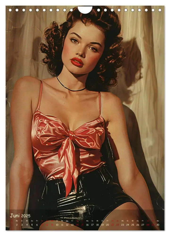 Bild: 9783383793462 | Vintage Erotik in Lack und Leder (Wandkalender 2025 DIN A4 hoch),...