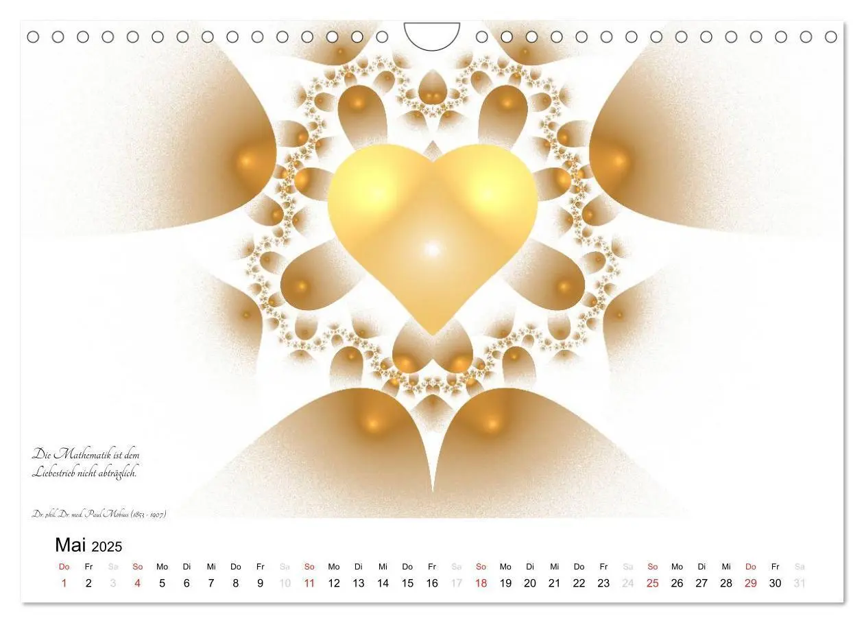 Bild: 9783435573462 | Mathematik - Grafiken und Zitate 2025 (Wandkalender 2025 DIN A4...