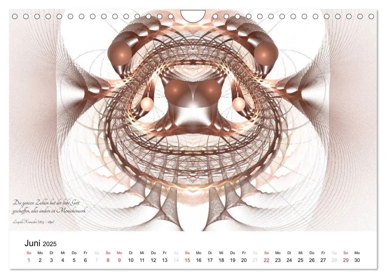 Bild: 9783435573462 | Mathematik - Grafiken und Zitate 2025 (Wandkalender 2025 DIN A4...