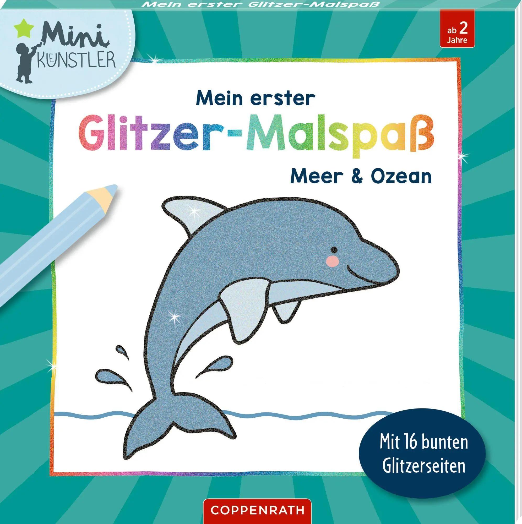 Cover: 9783649653462 | Mein erster Glitzer-Malspaß - Meer und Ozean | Maike Taddicken | Buch