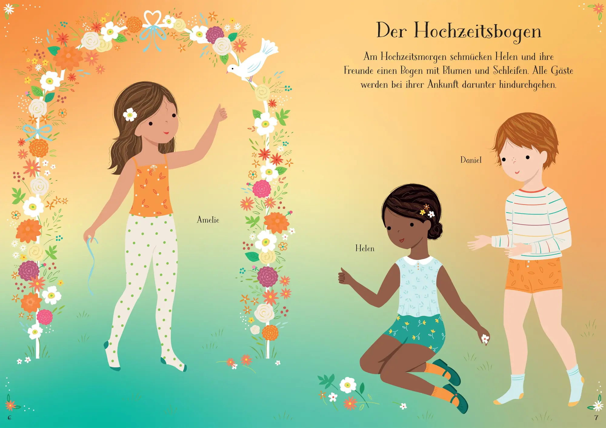 Bild: 9781035703562 | Mein erstes Anziehpuppen-Stickerbuch: Helen auf dem Hochzeitsfest