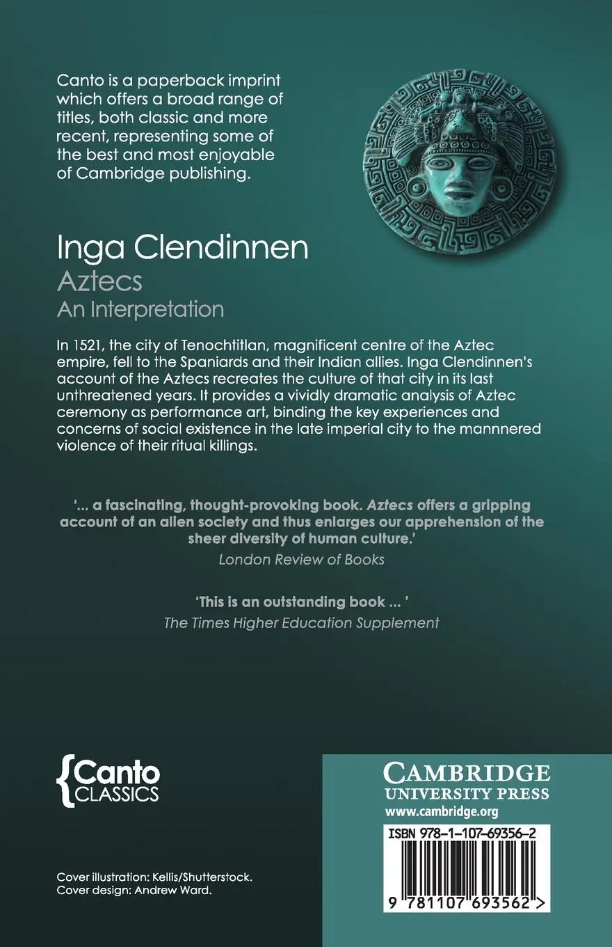 Rückseite: 9781107693562 | Aztecs | Inga Clendinnen | Taschenbuch | Kartoniert / Broschiert