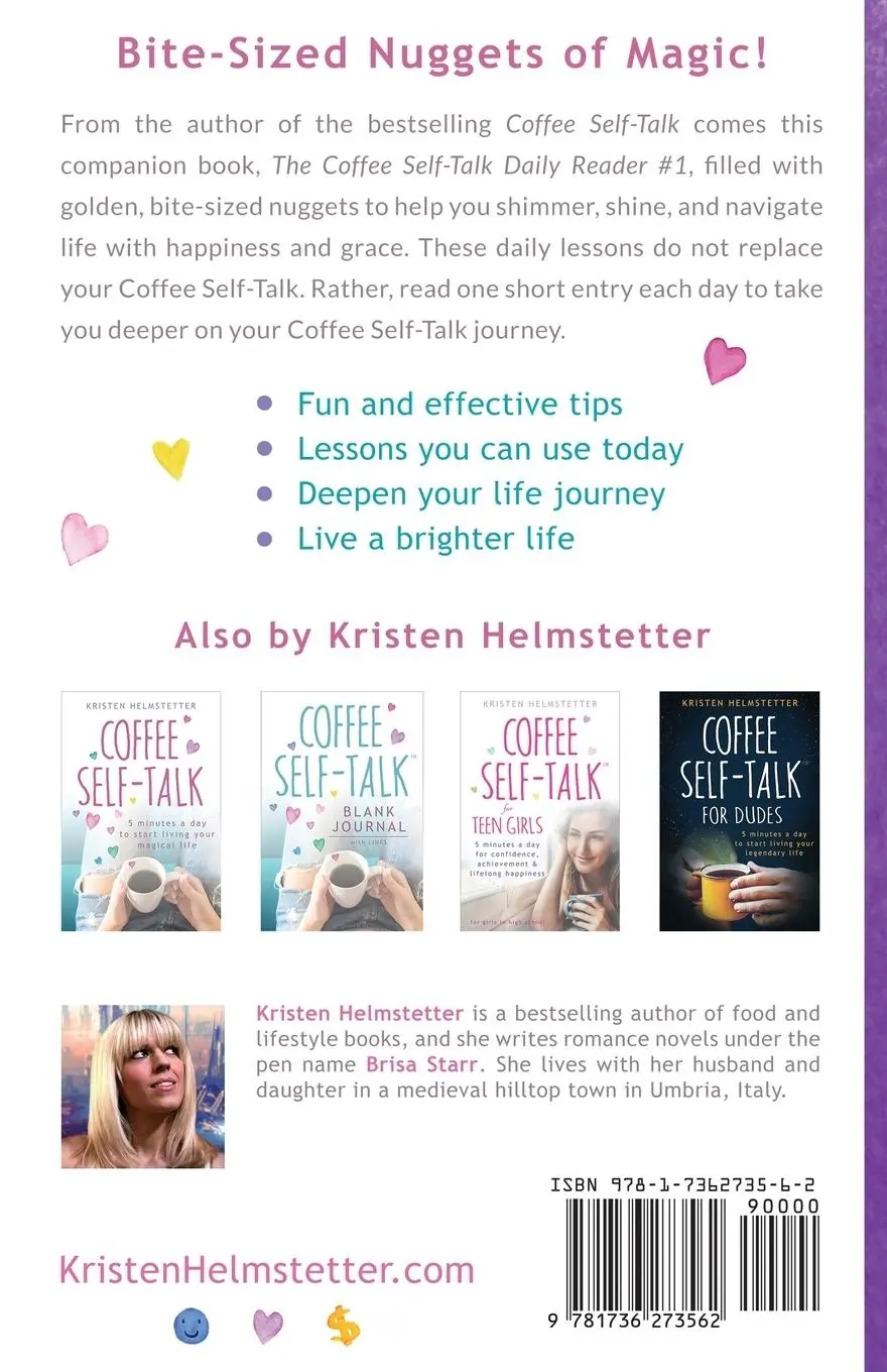 Rückseite: 9781736273562 | The Coffee Self-Talk Daily Reader #1: Bite-Sized Nuggets of Magic...