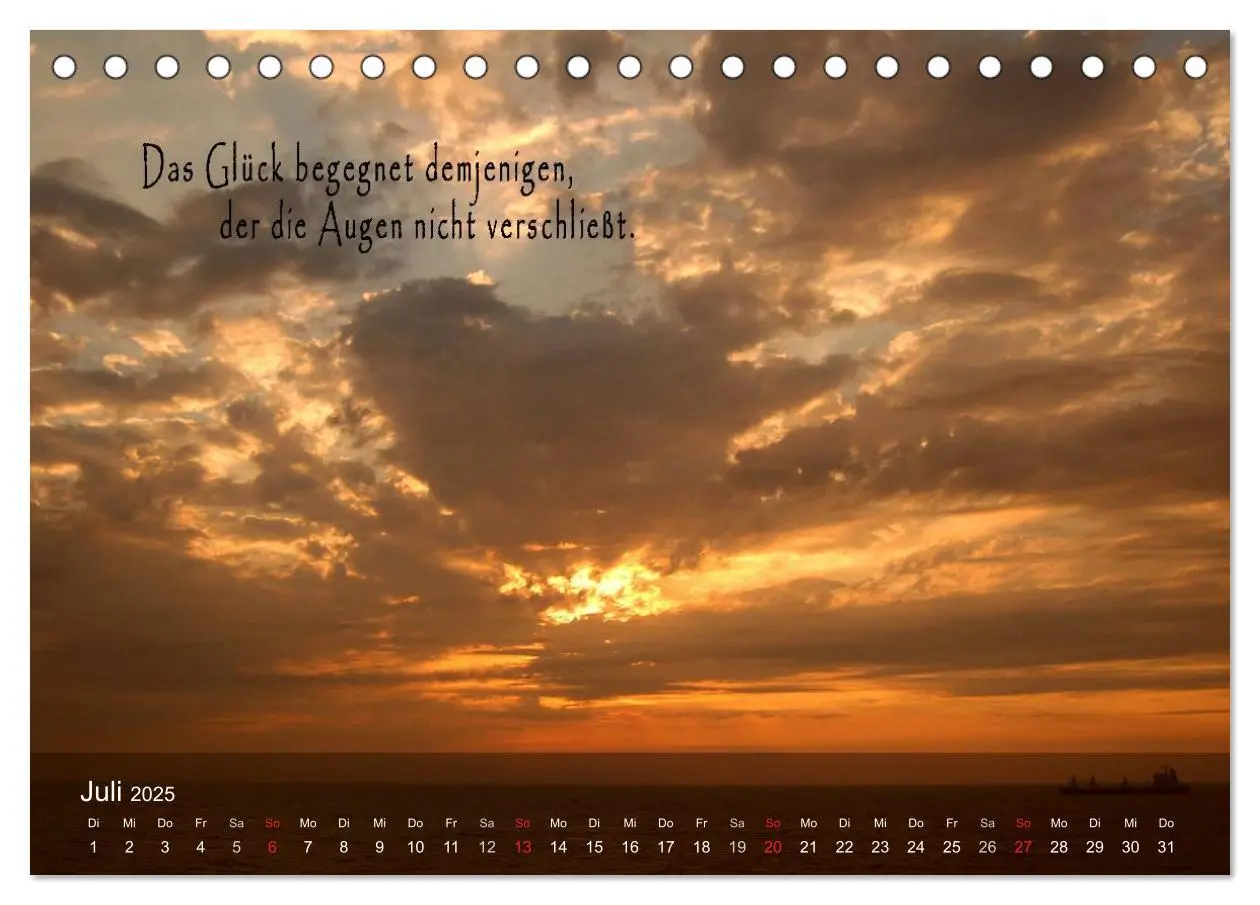 Bild: 9783435633562 | wunderschöne Lichtmomente (Tischkalender 2025 DIN A5 quer),...