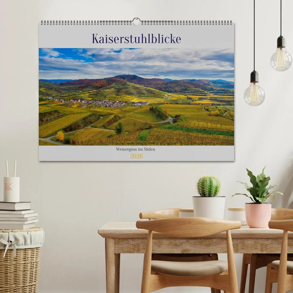Bild: 9783457273562 | Kaiserstuhlblicke (Wandkalender 2026 DIN A2 quer), CALVENDO...