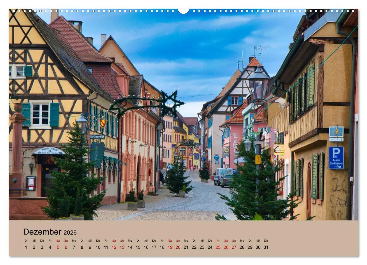 Bild: 9783457273562 | Kaiserstuhlblicke (Wandkalender 2026 DIN A2 quer), CALVENDO...