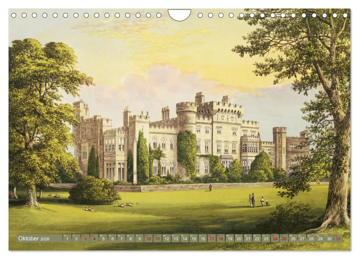 Bild: 9783457583562 | Viktorianische Landsitze (Wandkalender 2026 DIN A4 quer), CALVENDO...