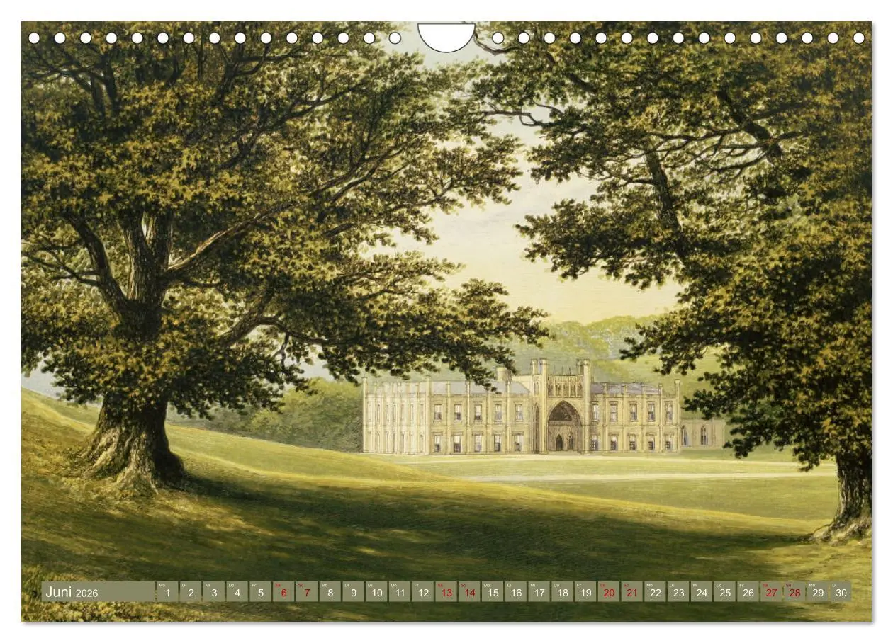 Bild: 9783457583562 | Viktorianische Landsitze (Wandkalender 2026 DIN A4 quer), CALVENDO...