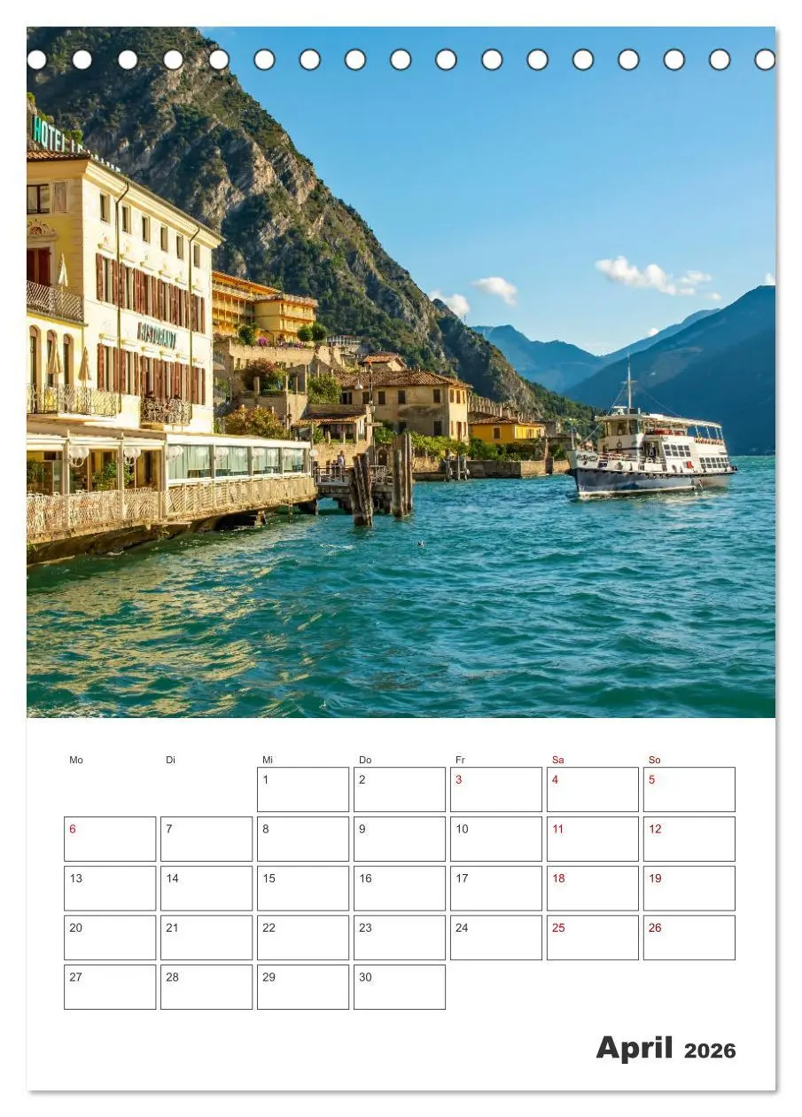 Bild: 9783516293562 | Limone sul Garda - Urlaubsplaner (Tischkalender 2026 DIN A5 hoch),...