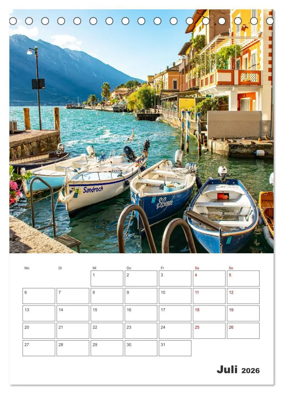 Bild: 9783516293562 | Limone sul Garda - Urlaubsplaner (Tischkalender 2026 DIN A5 hoch),...