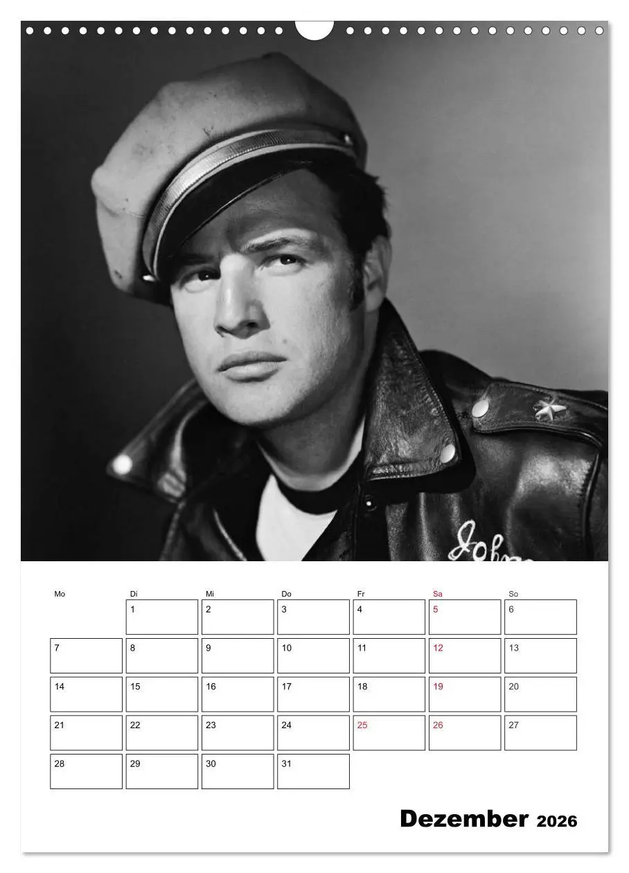 Bild: 9783516433562 | Leinwandhelden. Unvergessene Filmstars (Wandkalender 2026 DIN A3...