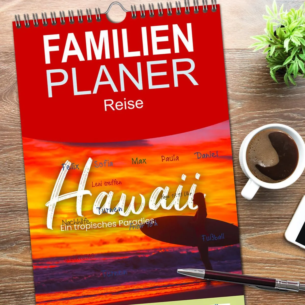 Bild: 9783516503562 | Familienplaner 2026 - Hawaii - Ein tropisches Paradies. mit 5...