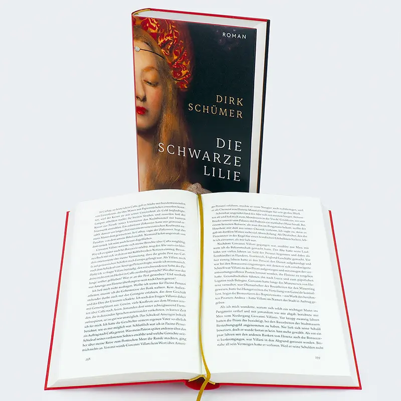 Bild: 9783552073562 | Die schwarze Lilie | Roman | Dirk Schümer | Buch | Mit Lesebändchen