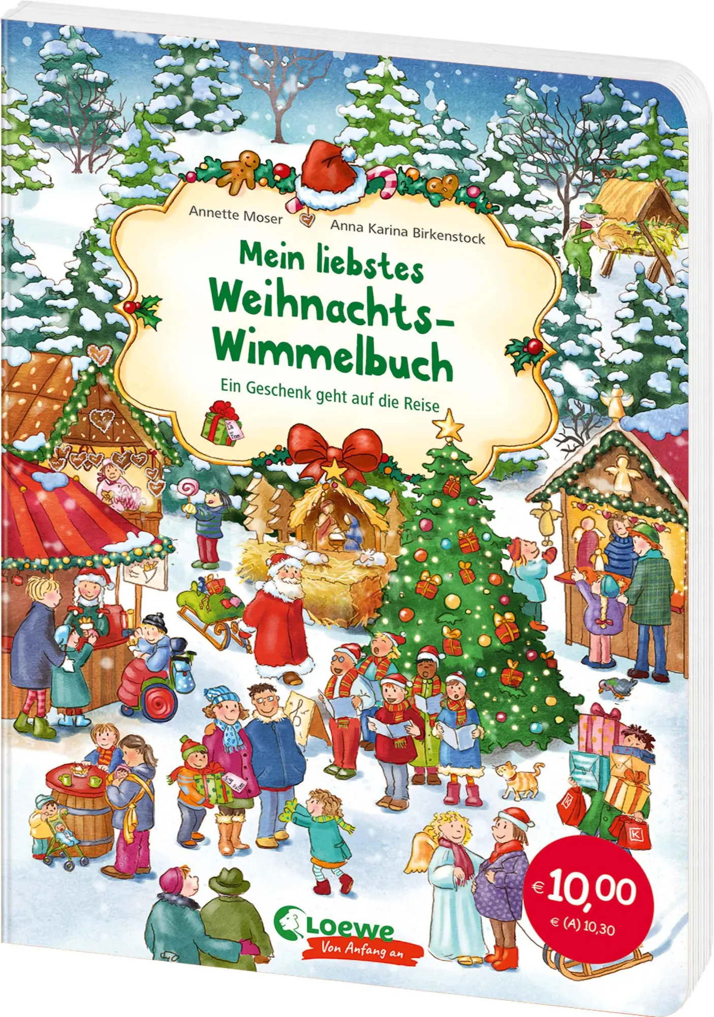 Cover: 9783743213562 | Mein liebstes Weihnachts-Wimmelbuch | Annette Moser | Buch | 16 S.