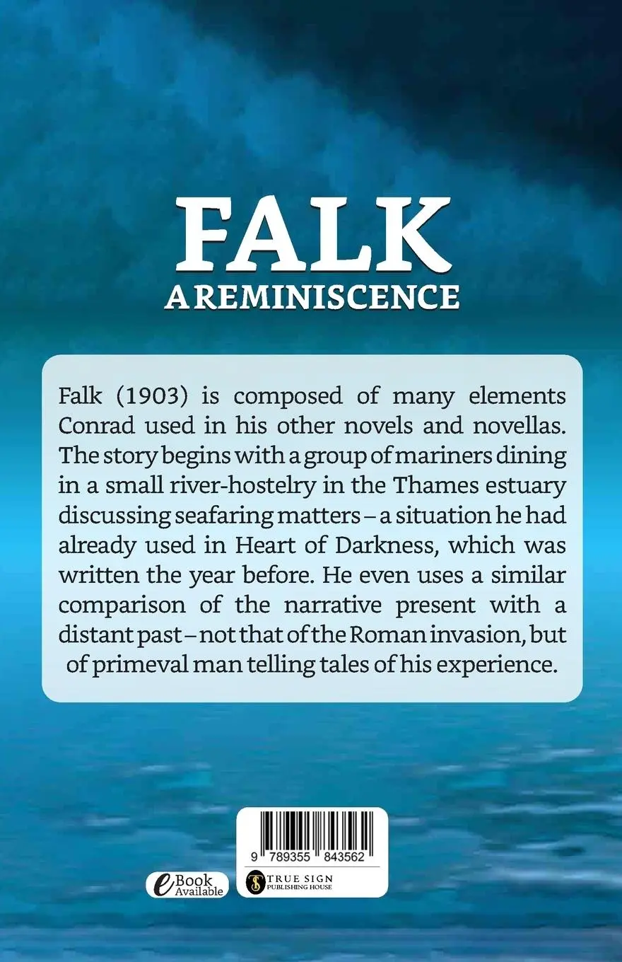Rückseite: 9789355843562 | Falk | A Reminiscence | Joseph Conrad | Taschenbuch | Englisch | 2023