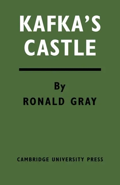 Cover: 9780521123662 | Kafka's Castle | Ronald Gray | Taschenbuch | Kartoniert / Broschiert