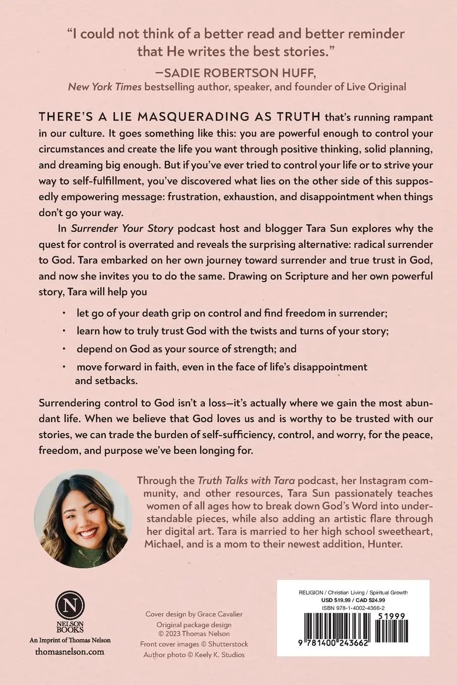 Rückseite: 9781400243662 | Surrender Your Story | Tara Sun | Taschenbuch | Englisch | 2023