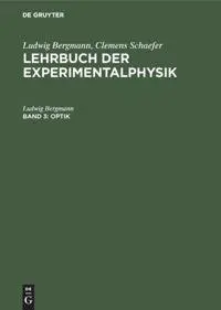 Cover: 9783110043662 | Optik | Ludwig Bergmann | Buch | Deutsch | De Gruyter