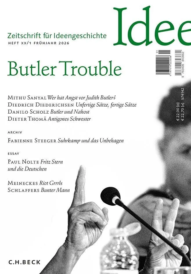 Cover: 9783406843662 | Zeitschrift für Ideengeschichte Heft XX/1 Frühjahr 2026 | Broschüre