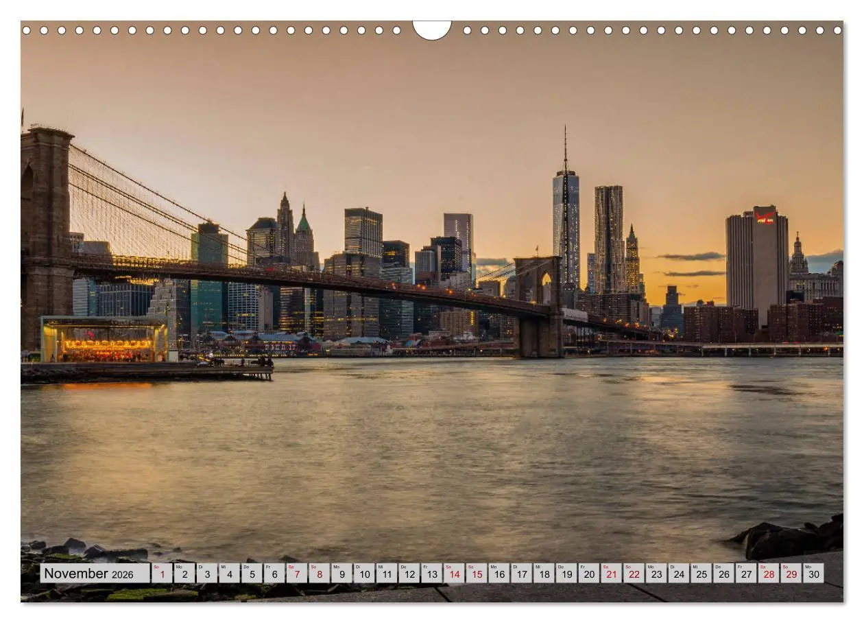 Bild: 9783457883662 | New York Impressionen 2026 (Wandkalender 2026 DIN A3 quer),...