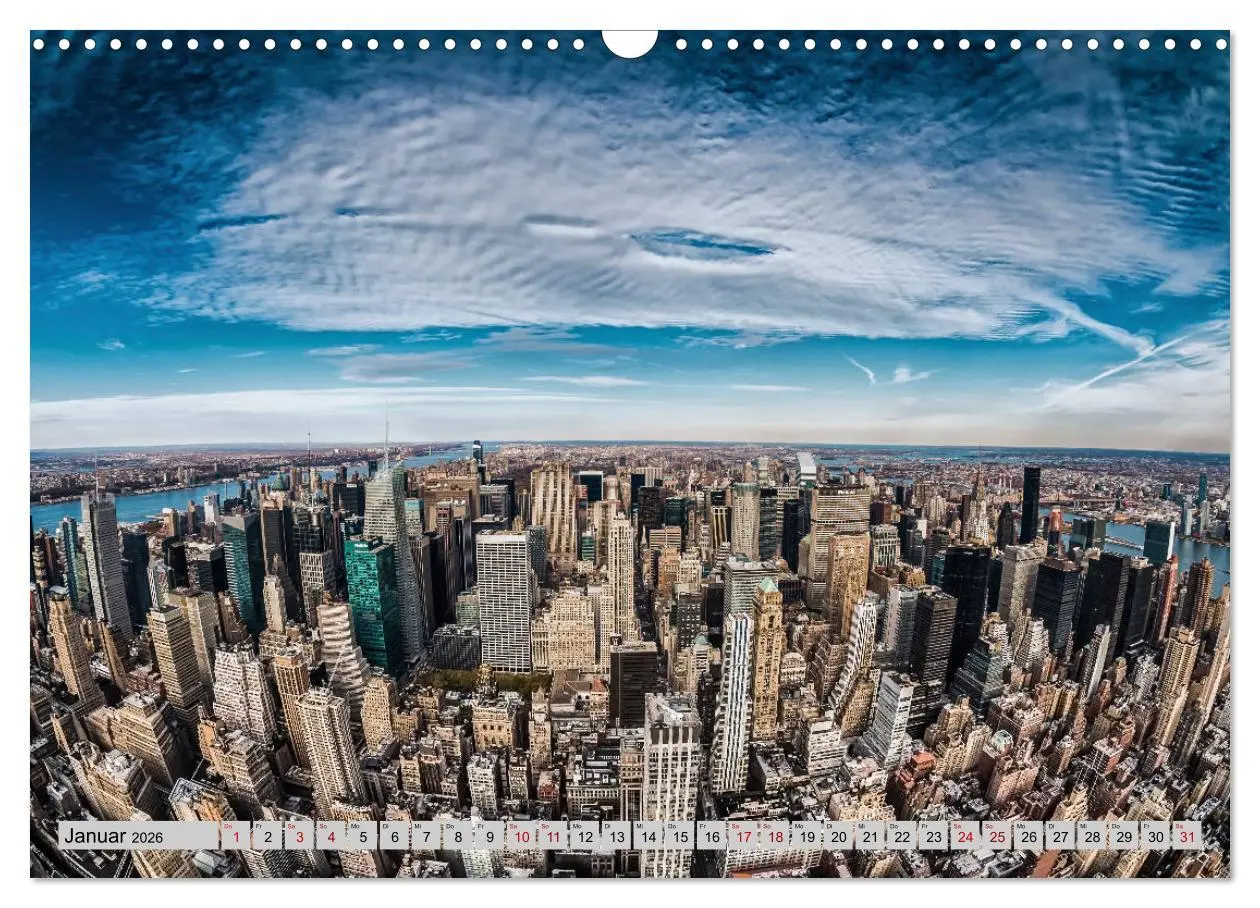 Bild: 9783457883662 | New York Impressionen 2026 (Wandkalender 2026 DIN A3 quer),...