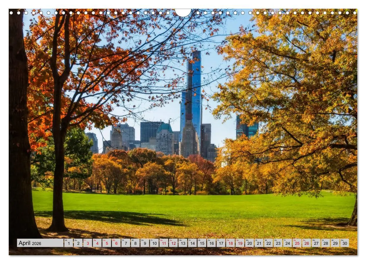 Bild: 9783457883662 | New York Impressionen 2026 (Wandkalender 2026 DIN A3 quer),...