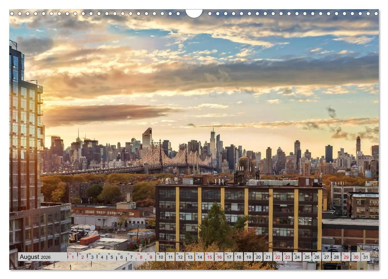 Bild: 9783457883662 | New York Impressionen 2026 (Wandkalender 2026 DIN A3 quer),...