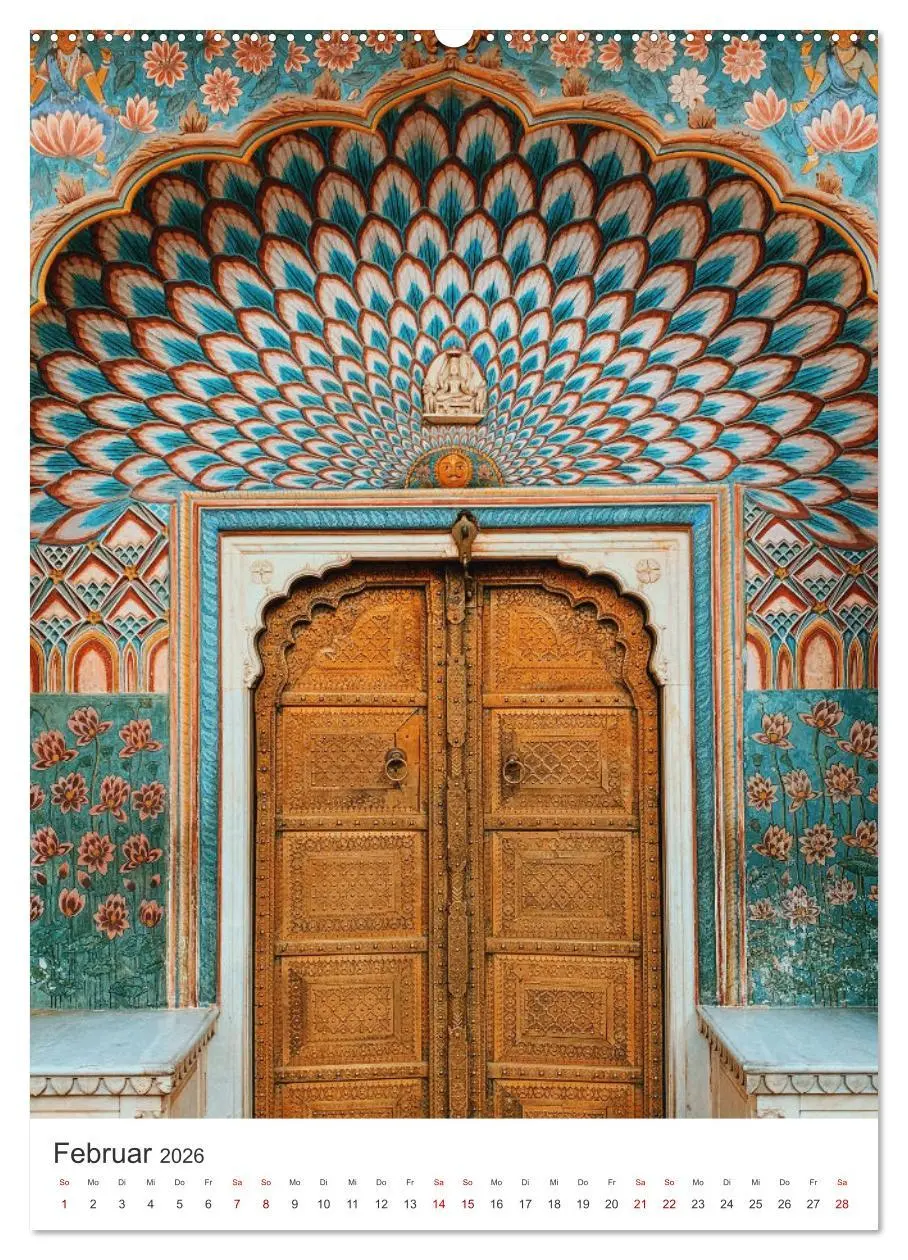 Bild: 9783516353662 | Indien - Das wunderschöne Land in Asien. (Wandkalender 2026 DIN A2...