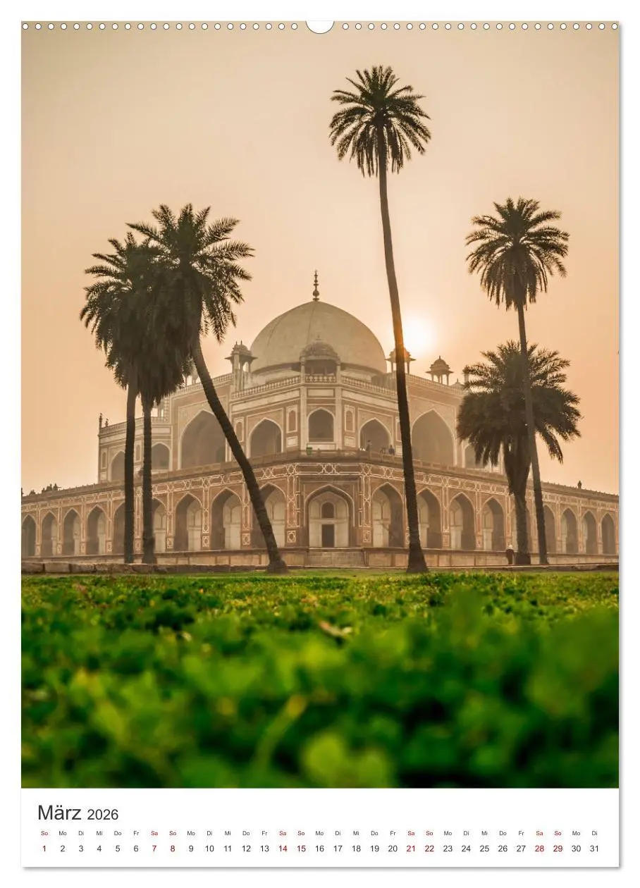 Bild: 9783516353662 | Indien - Das wunderschöne Land in Asien. (Wandkalender 2026 DIN A2...