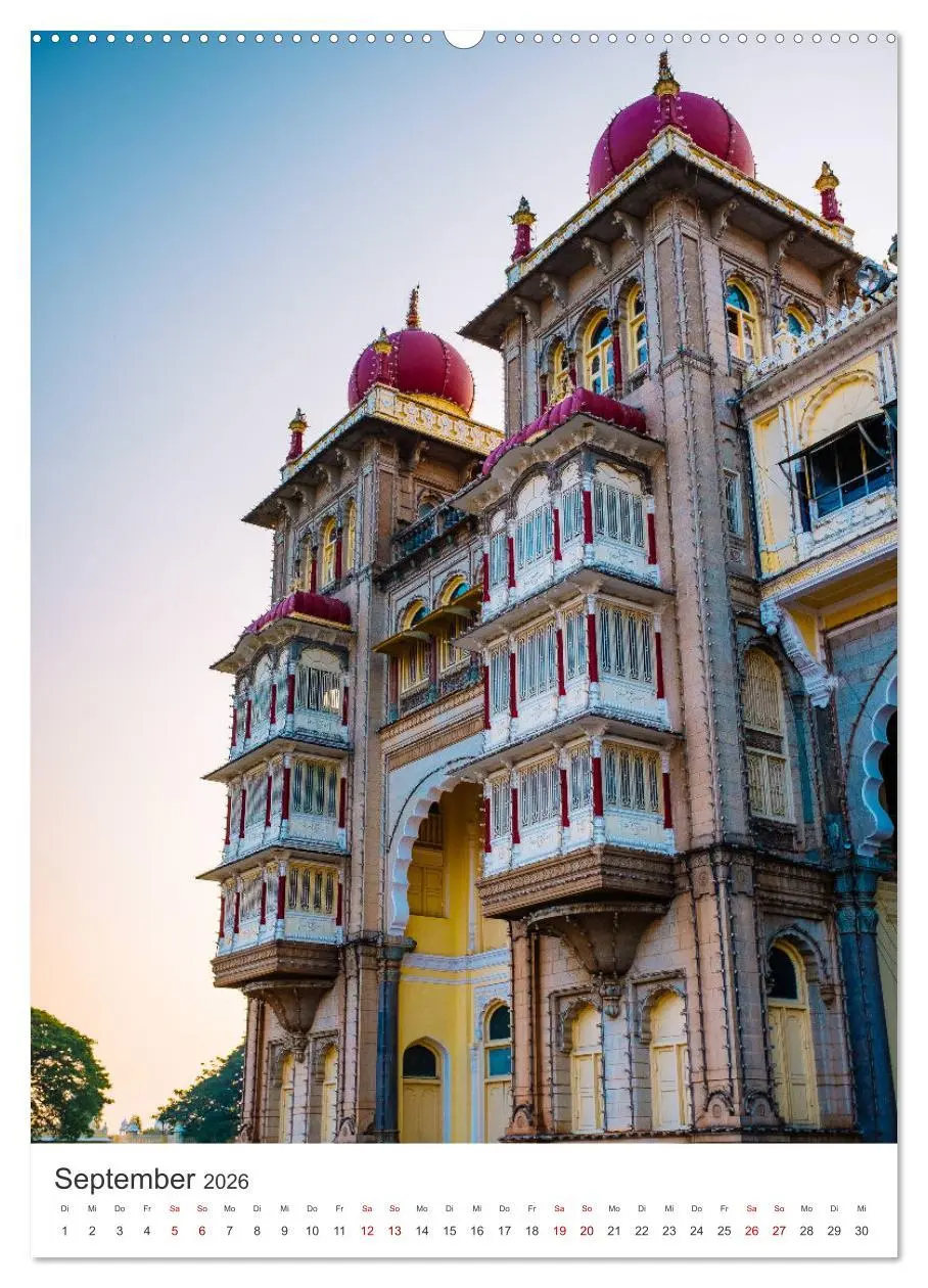 Bild: 9783516353662 | Indien - Das wunderschöne Land in Asien. (Wandkalender 2026 DIN A2...