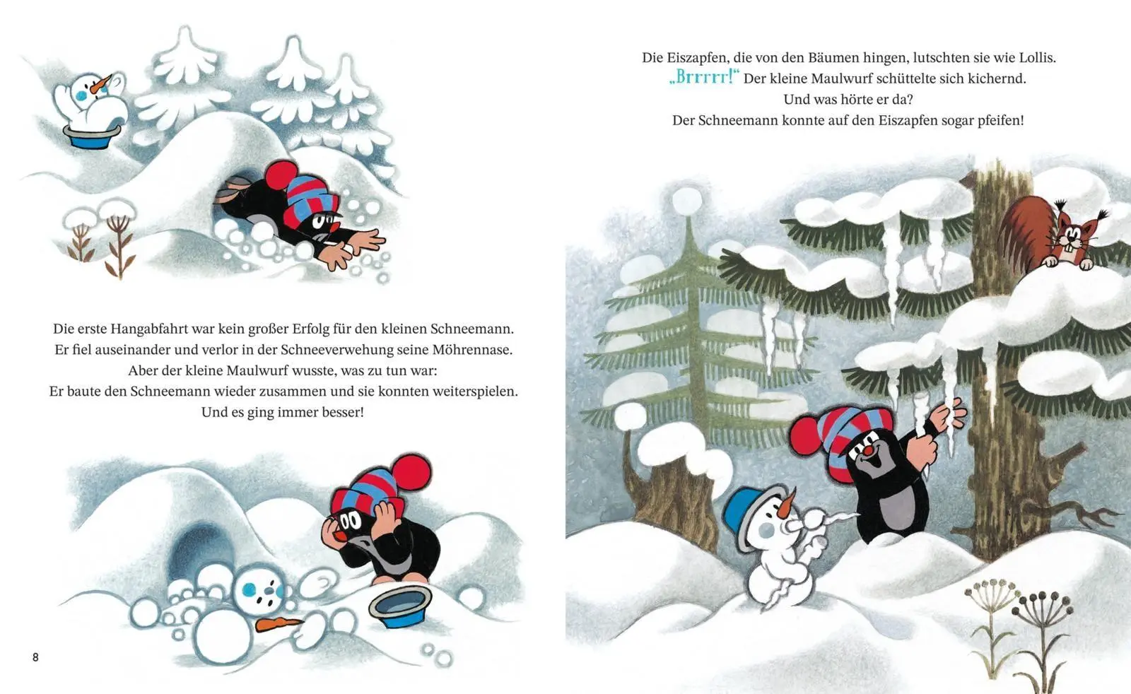 Bild: 9783551523662 | Der kleine Maulwurf und der Schneemann | Zdenek Miler (u. a.) | Buch