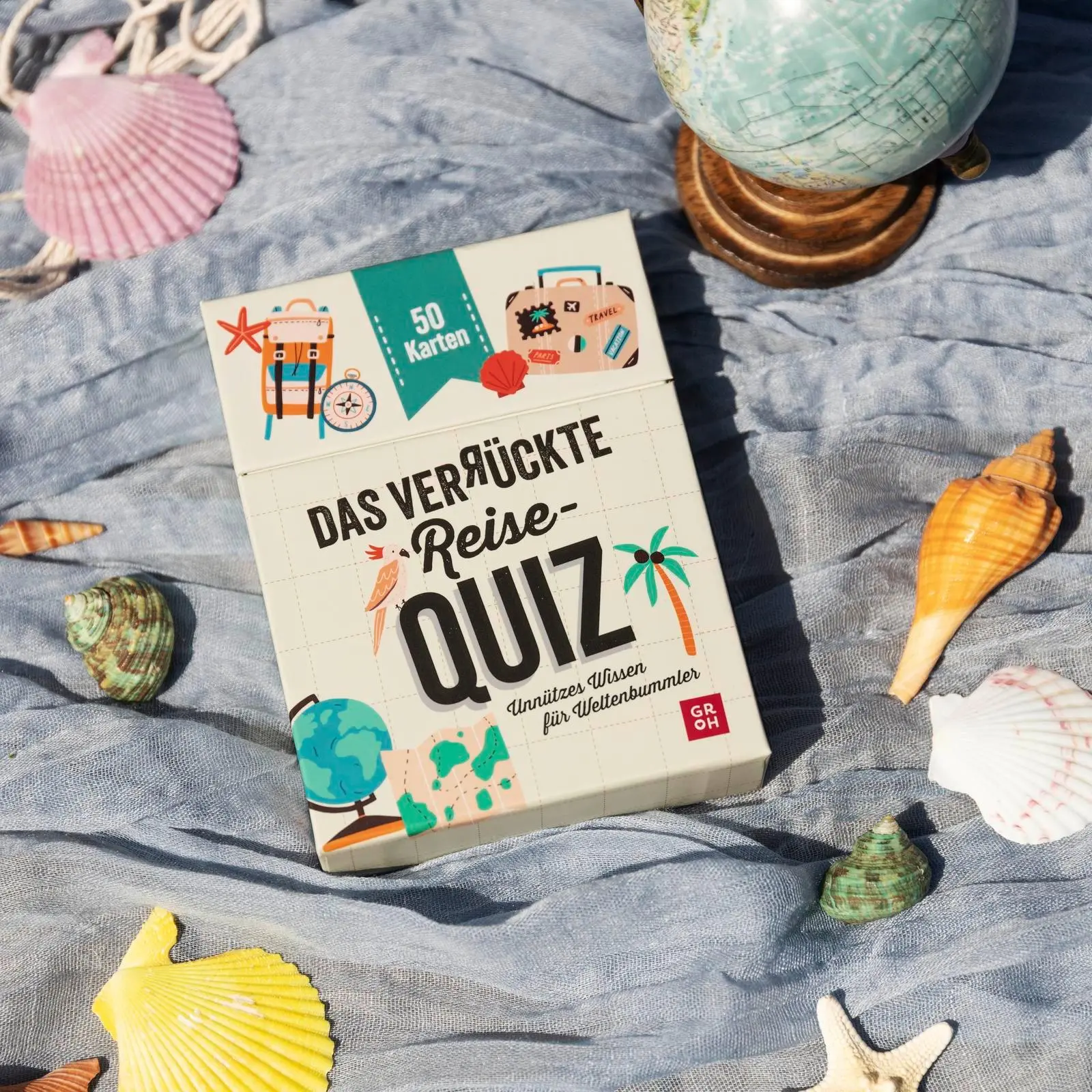 Bild: 4036442013762 | Das verrückte Reise-Quiz | Norbert Golluch | Spiel | Schachtel | 51 S.