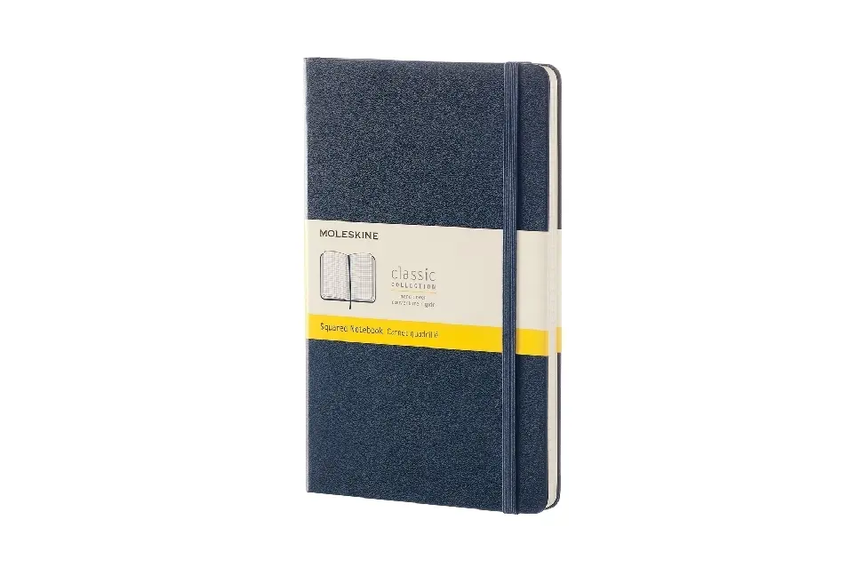 Cover: 8051272893762 | Moleskine Notizbuch, Large Size, Kariert, saphir | Buch | 240 S.