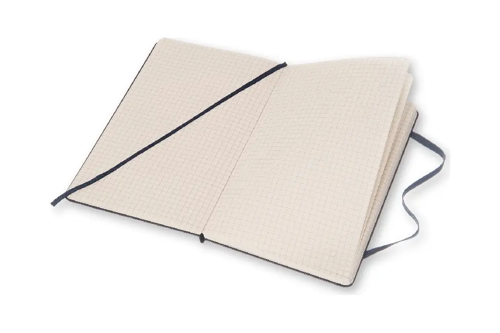 Bild: 8051272893762 | Moleskine Notizbuch, Large Size, Kariert, saphir | Buch | 240 S.