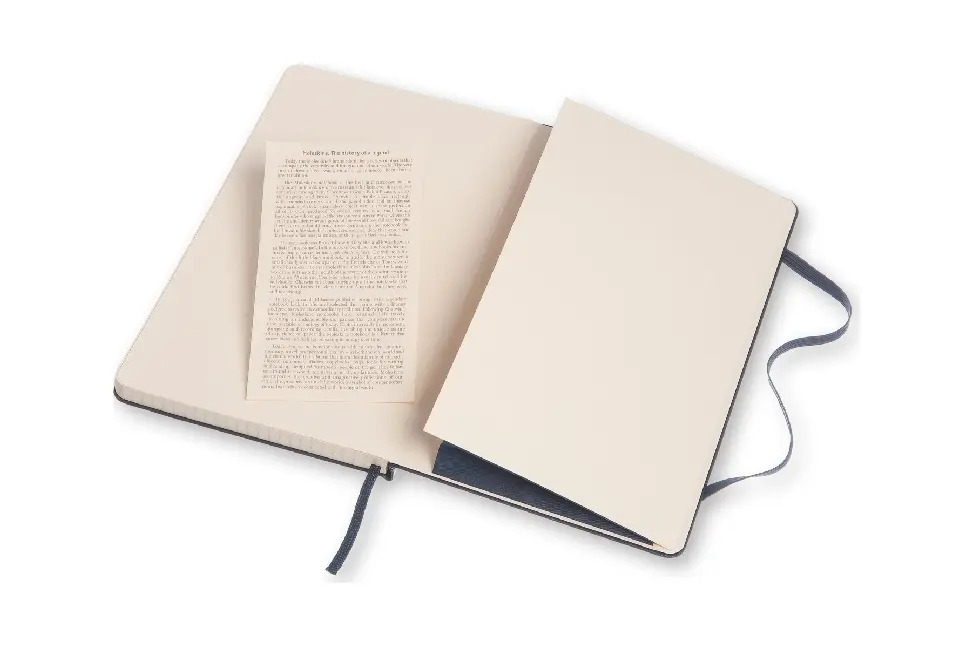 Bild: 8051272893762 | Moleskine Notizbuch, Large Size, Kariert, saphir | Buch | 240 S.