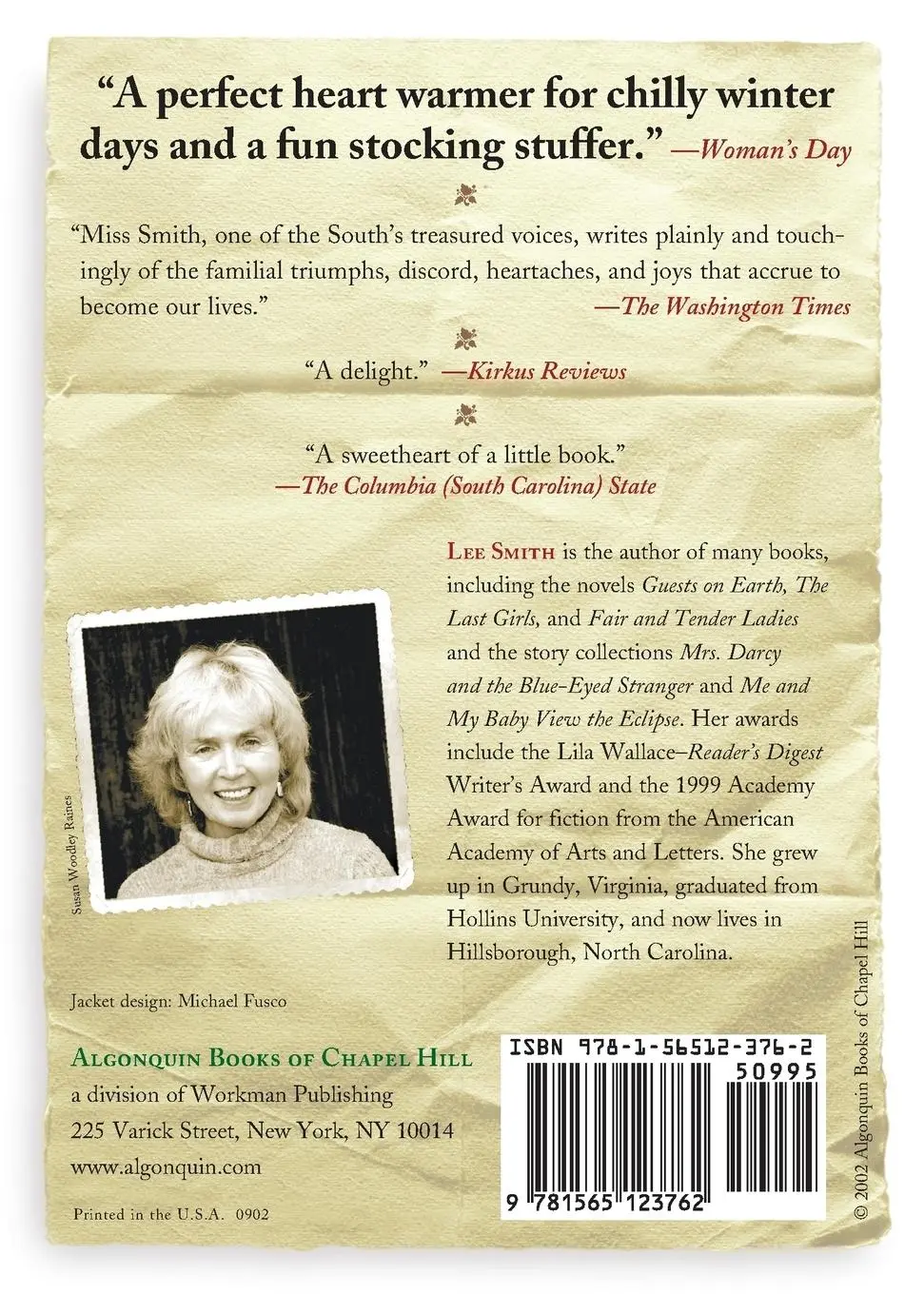 Rückseite: 9781565123762 | The Christmas Letters | Lee Smith | Taschenbuch | Englisch | 2002