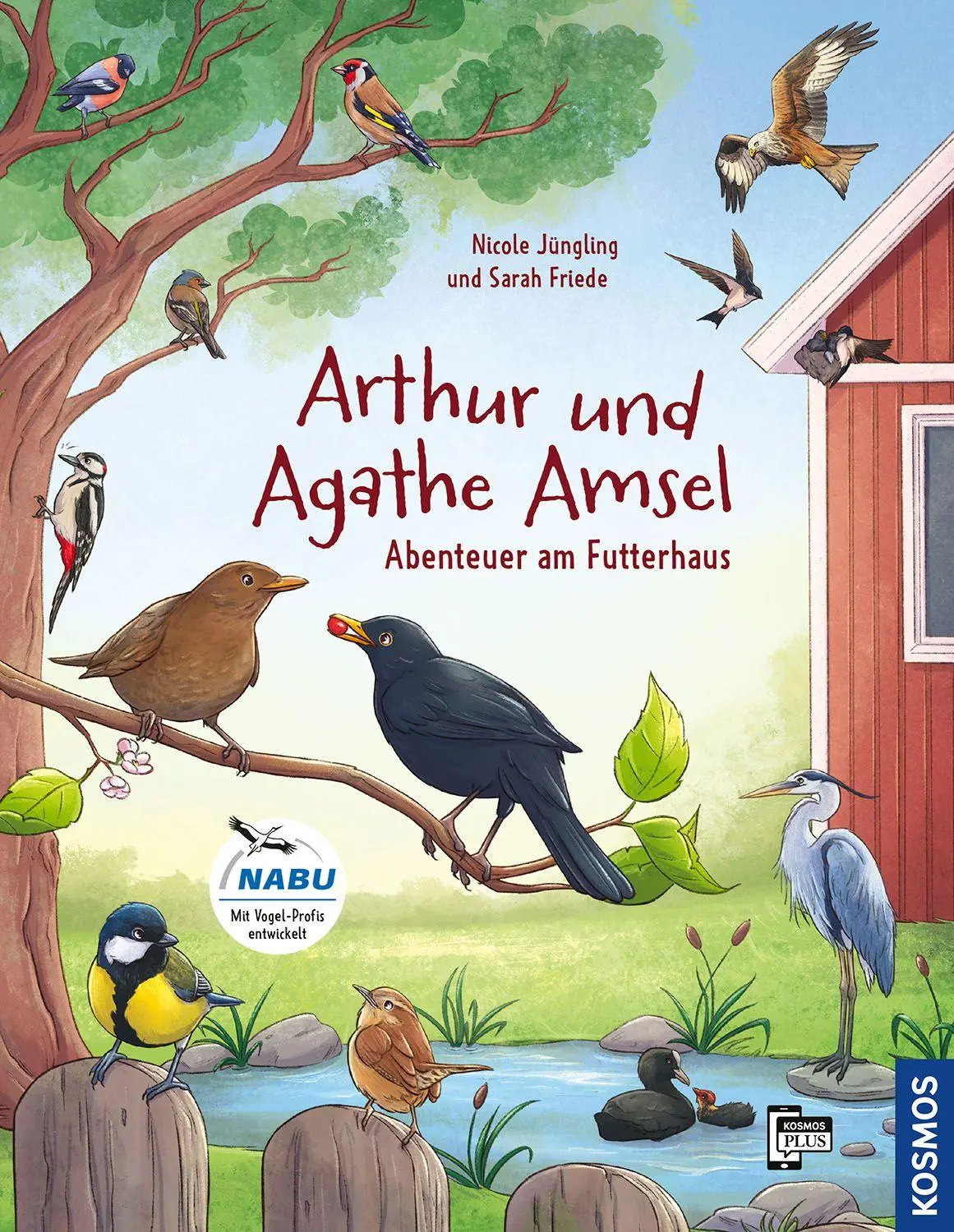 Cover: 9783440183762 | Arthur &amp; Agathe Amsel - Abenteuer am Futterhaus | Nicole Jüngling