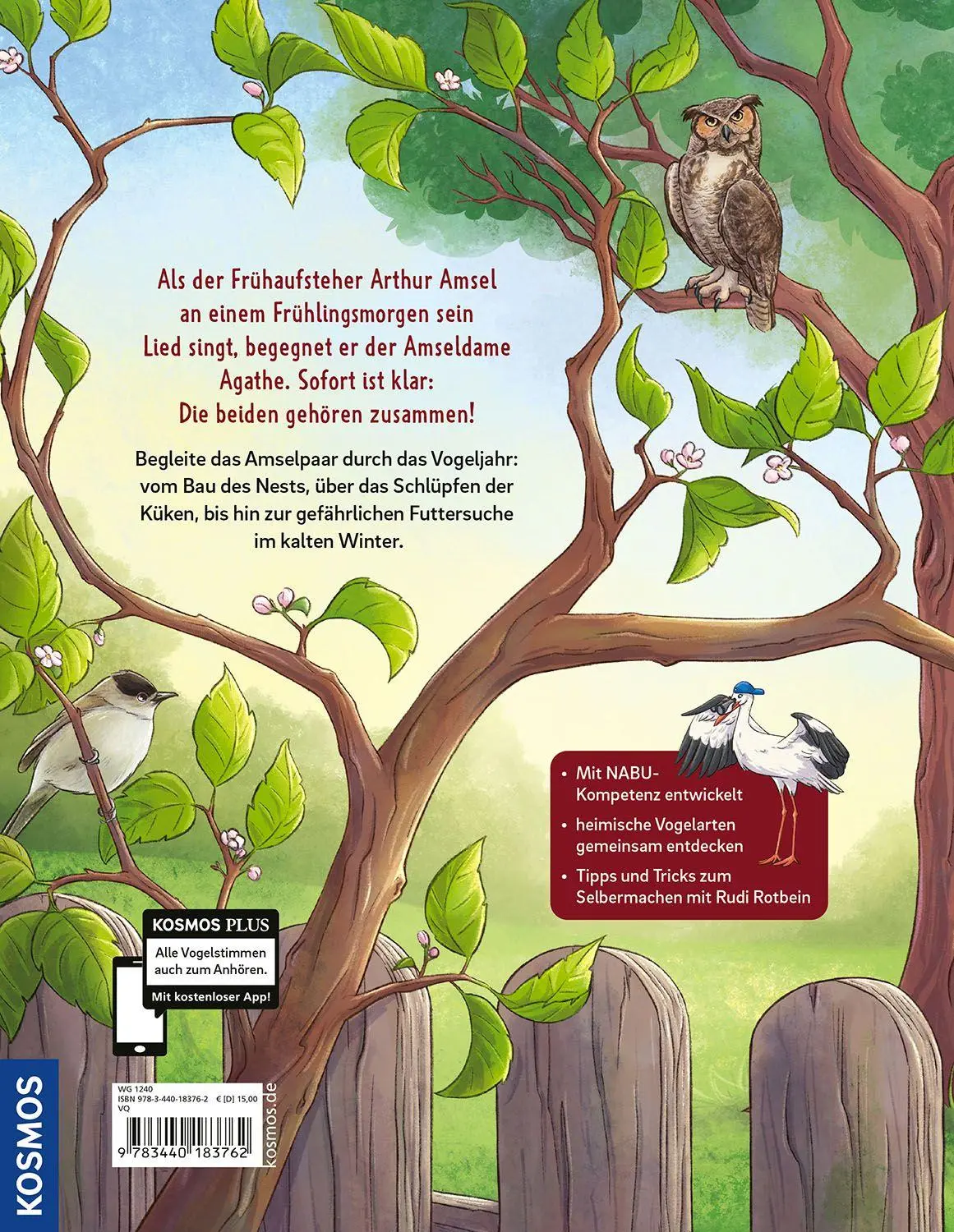 Bild: 9783440183762 | Arthur &amp; Agathe Amsel - Abenteuer am Futterhaus | Nicole Jüngling