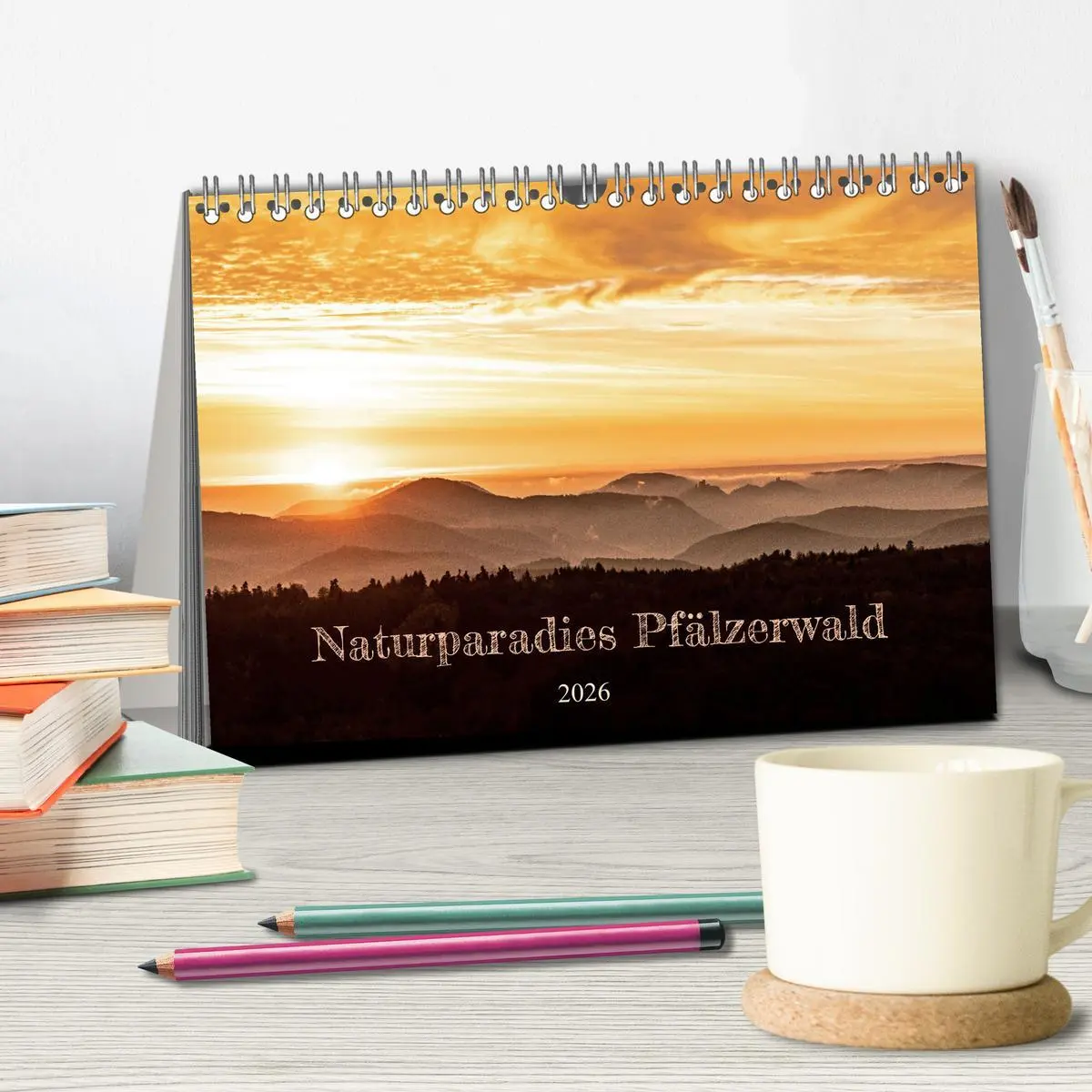 Bild: 9783457563762 | Naturparadies Pfälzerwald (Tischkalender 2026 DIN A5 quer),...