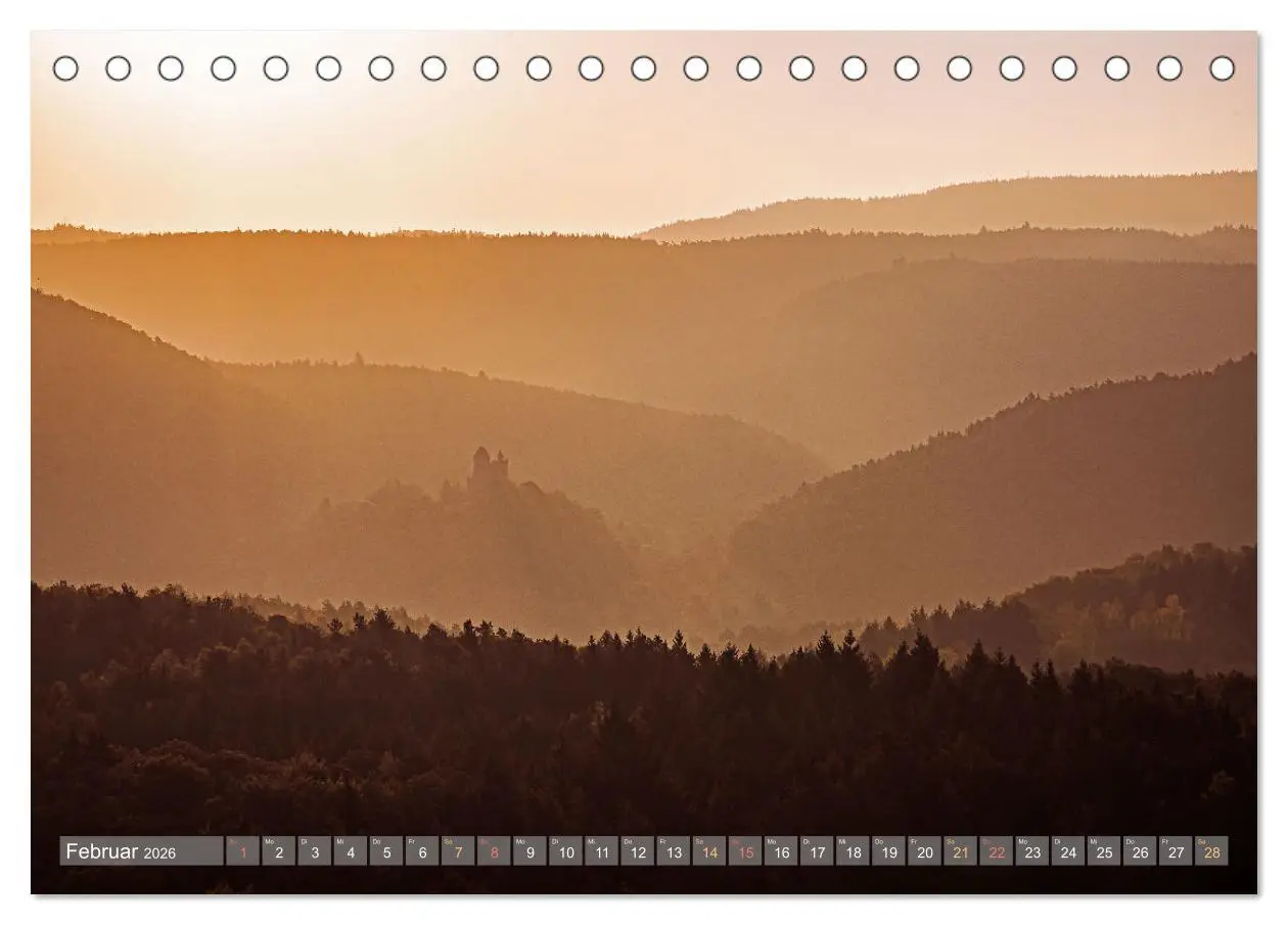 Bild: 9783457563762 | Naturparadies Pfälzerwald (Tischkalender 2026 DIN A5 quer),...