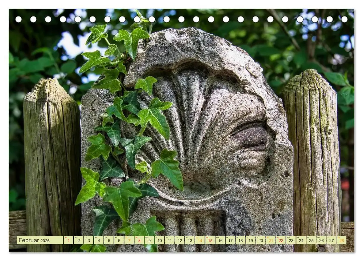 Bild: 9783516033762 | Jakobsweg - pilgern auf dem Camino de Santiago (Tischkalender 2026...