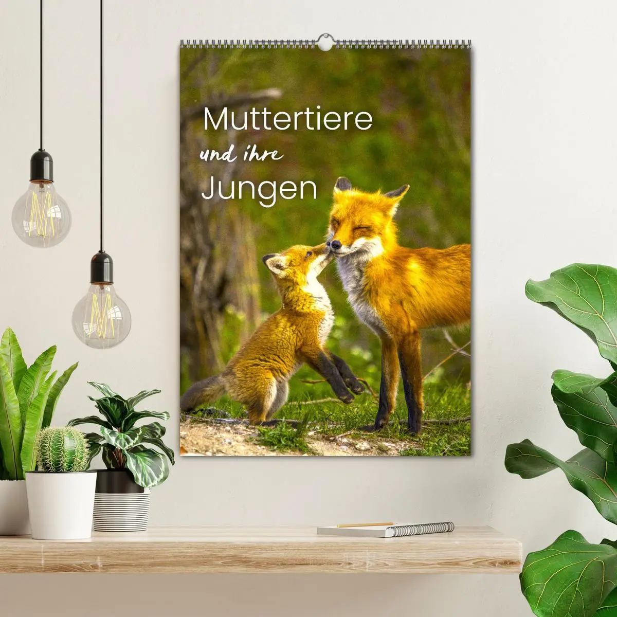 Bild: 9783516343762 | Muttertiere und ihre Jungen (Wandkalender 2026 DIN A2 hoch),...