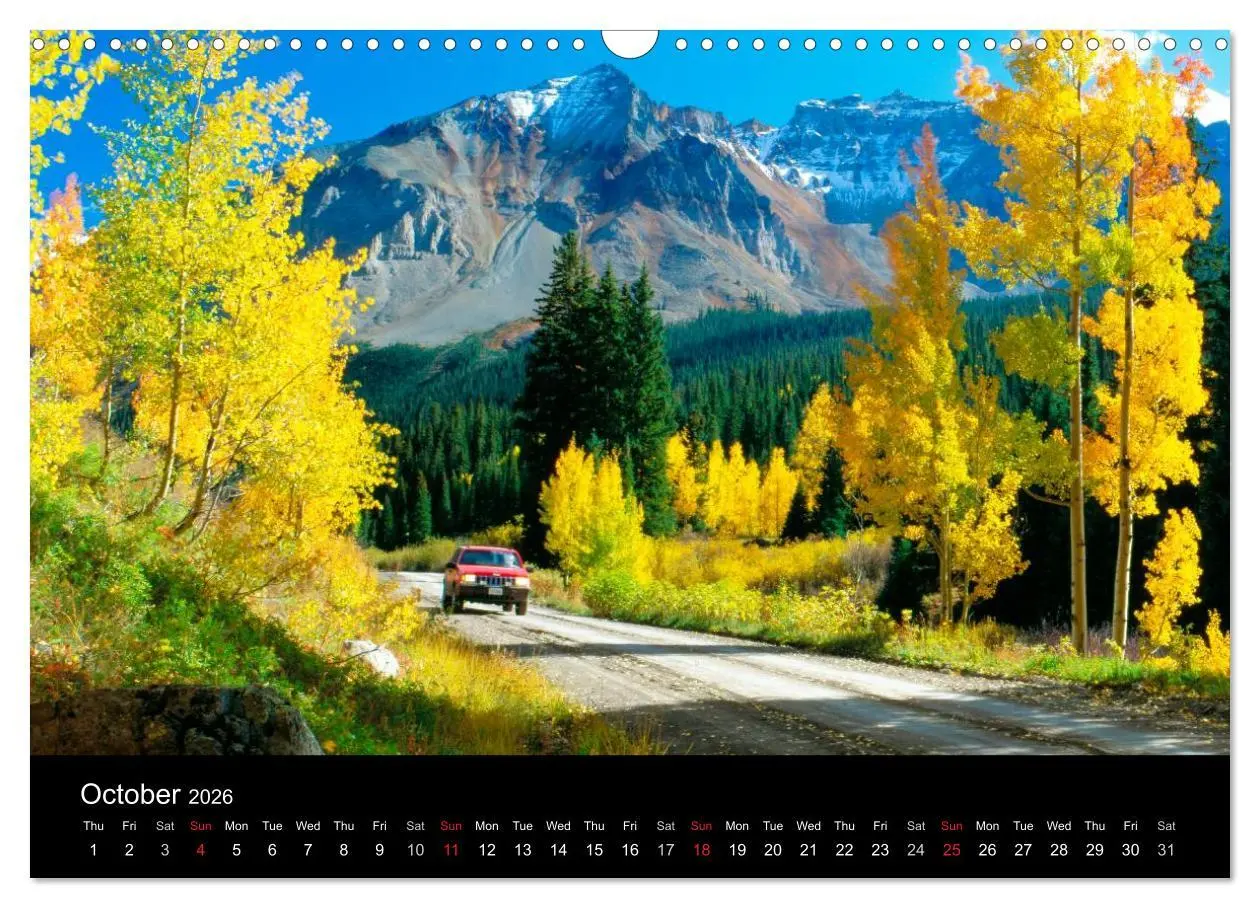 Bild: 9783516583762 | USA - National Parks (Wall Calendar 2026 DIN A3 landscape),...
